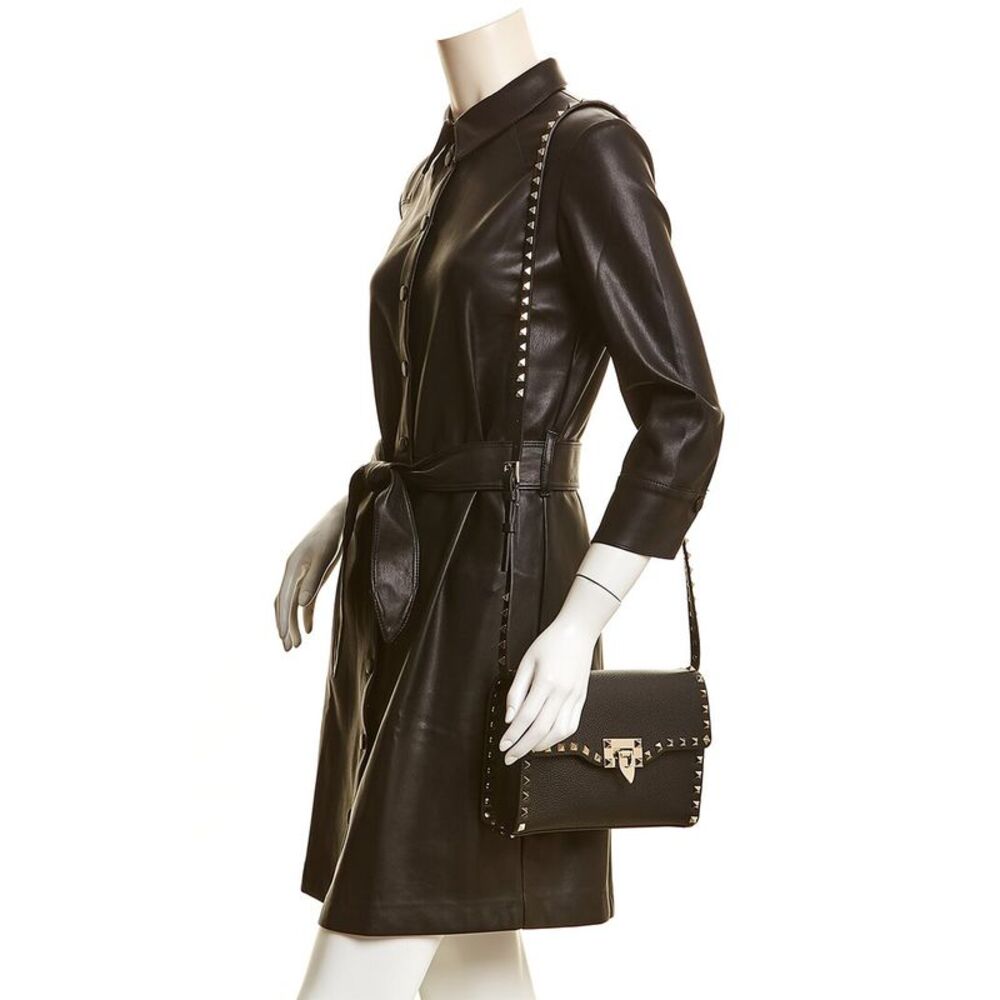 Valentino Rockstud Small Grainy Leather Crossbody - Picture 3 of 4